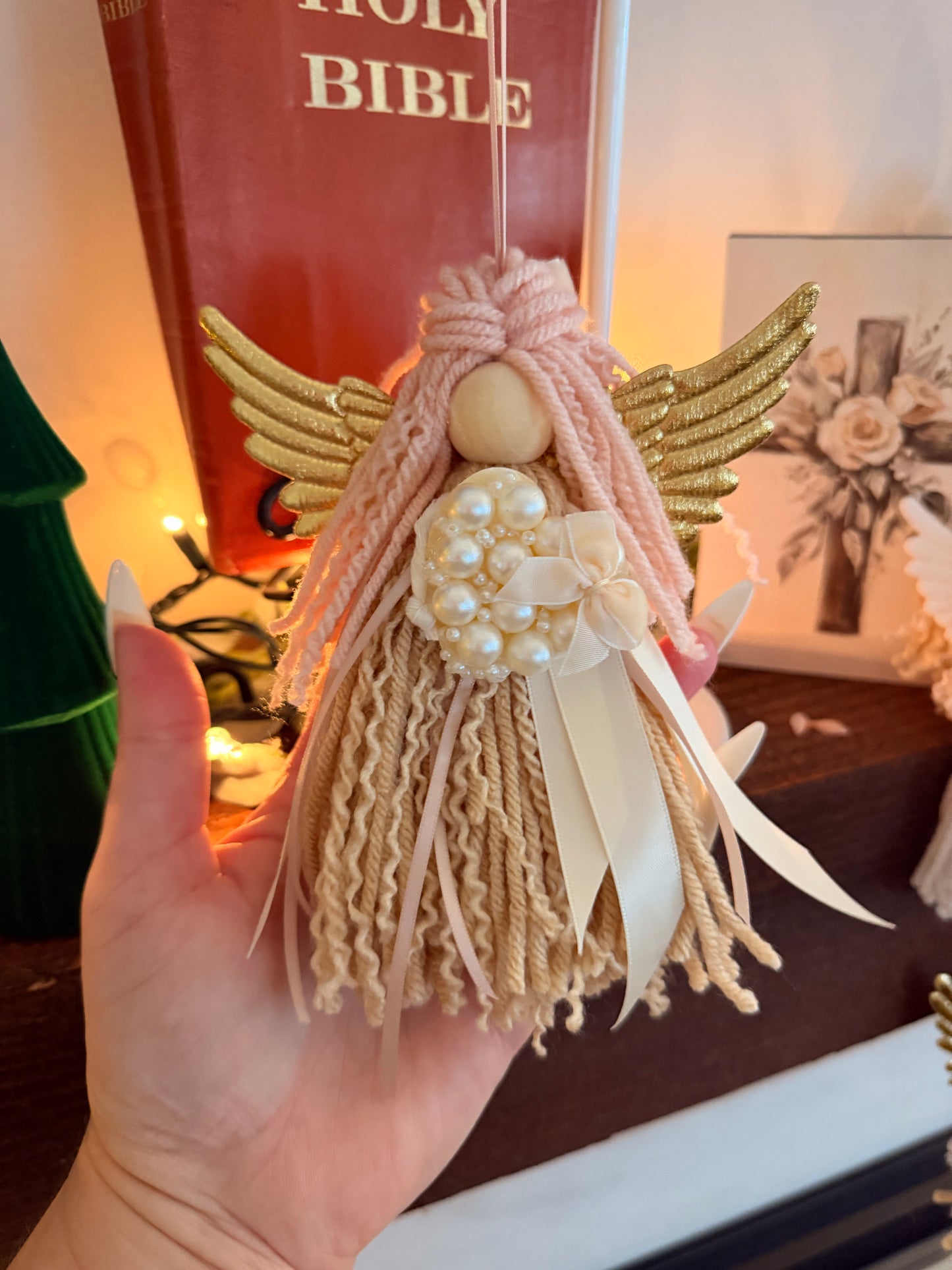 Golden Pearl Guardian Angel