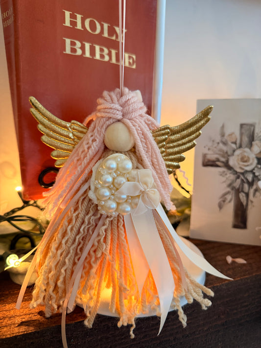 Golden Pearl Guardian Angel