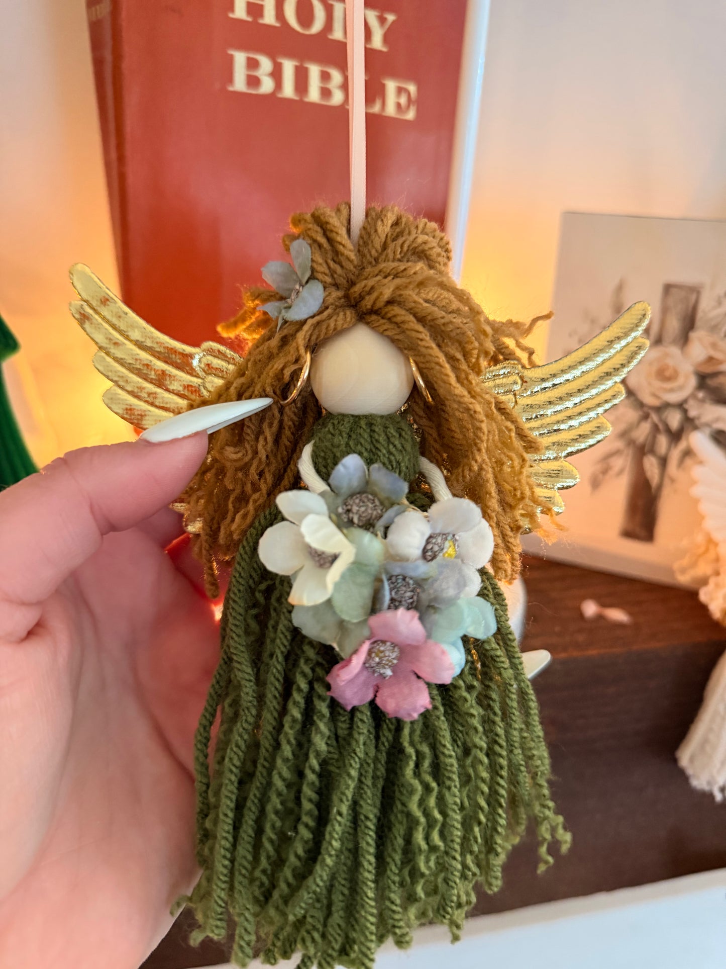 Boho Blossom Guardian Angel